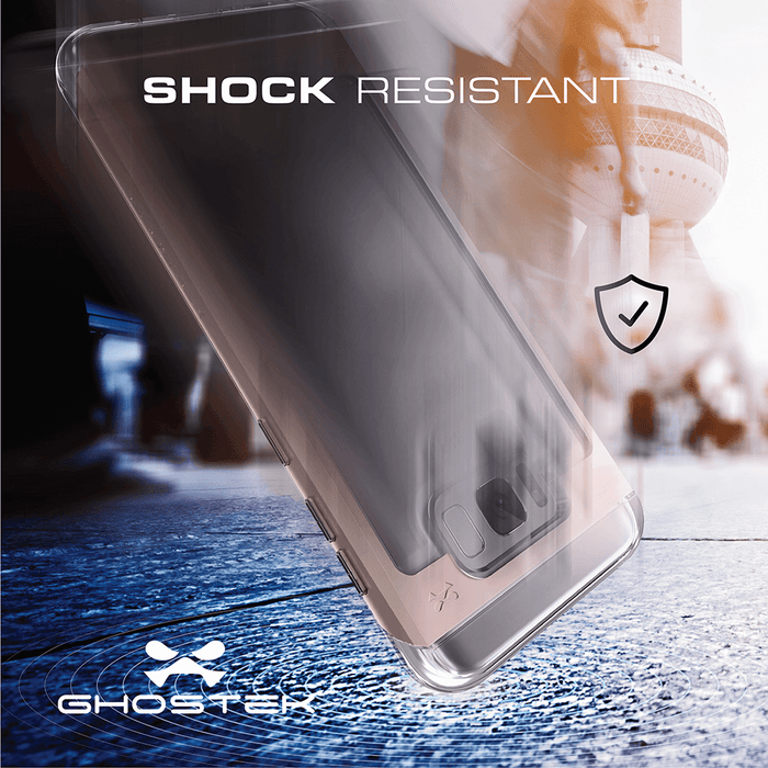 Galaxy S8 Case, Ghostek® 2.0 Red Series w/ Explosion-Proof Screen Protector | Aluminum Frame