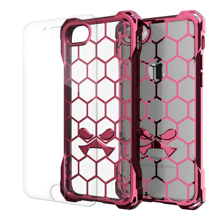 iPhone 7 Case, Ghostek® Covert Peach, Premium Impact Protective Armor | Lifetime Warranty Exchange (Color in image: peach)