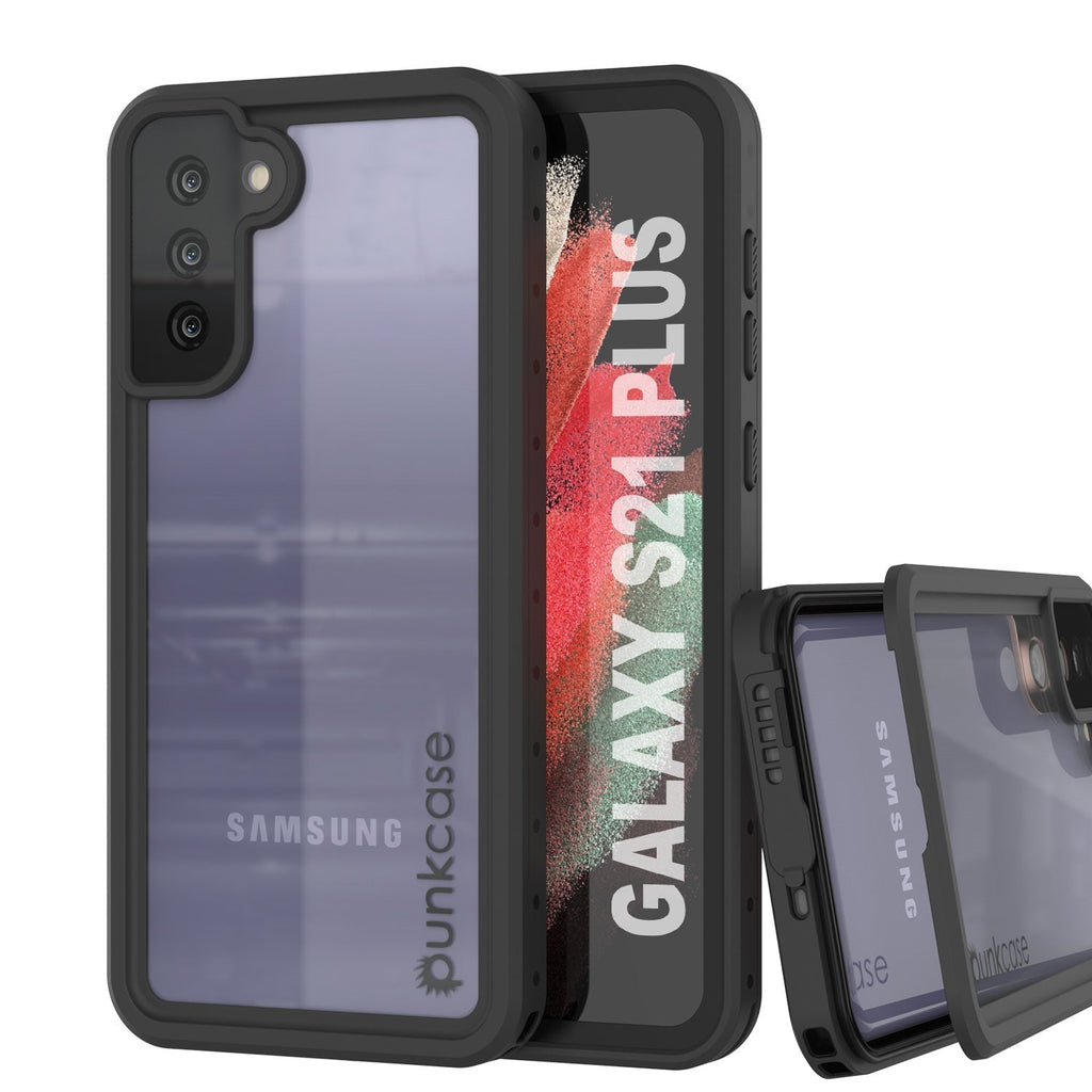 Galaxy S22+ Plus Waterproof Case PunkCase StudStar Clear Thin 6.6ft Underwater IP68 Shock/Snow Proof (Color in image: Clear)