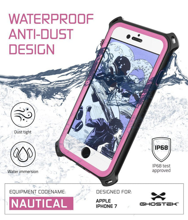 WATERPROOF ANTI-DUST DESIGN Dust tight aS Water immersion IP68 Certified test approved EQUIPMENT CODENAME: DESIGNED FOR so NAUTICAL ie eH (Color in image: Green)