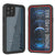 iPhone 14 Pro Max Waterproof Case, Punkcase [Extreme Series] Armor Cover W/ Built In Screen Protector [Red] (Color in image: Red)