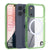 Punkcase iPhone 17 Pro Max Magnetic Wireless Lading Case [Clearmag -Serie] [Green]