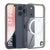 Punkcase iPhone 17 Pro Magnetic Wireless Lading Case [Clearmag -Serie] [Silber]