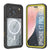iPhone 17 Pro Max Water of Water of Case, PunkCase [Extreme Series] Panzerabdeckung mit integriertem Bildschirmschutz [Gelb]