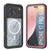 iPhone 17 Pro Max Water of Water of Case, PunkCase [Extreme Series] Panzerabdeckung mit integriertem Bildschirmschutz [Pink]
