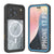 iPhone 17 Pro Water of Washof Case, PunkCase [Extreme Series] Panzerabdeckung mit integriertem Bildschirmschutz [Marine Blue]