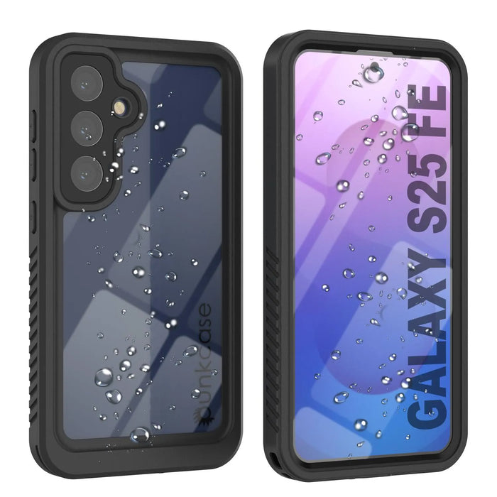 Galaxy S25 FE Wasserfest/stoßfest [Extreme Series] mit Displayschutzhülle [Schwarz]