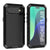 iPhone 17 Air Metal Case, Heavy Duty Military Grade -Rüstungsabdeckung [Stoßdämpfer] Ganzkörper hart [Schwarz]