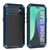 iPhone 17 Air Metal Case, Heavy Duty Military Grade -Rüstungsabdeckung [Stoßdämpfer] Ganzkörper hart [blau]