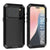 iPhone 17 Pro Max Metal Case, Heavy Duty Military Grade -Rüstungsabdeckung [Stoßdämpfer] Ganzkörper hart [schwarz]