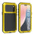 iPhone 17 Pro Metal Case, Heavy Duty Military Grade -Rüstungsabdeckung [Schocksicher] Ganzer Körper hart [Gelb]