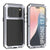 iPhone 17 Pro Metal Case, Heavy Duty Military Grade -Rüstungsabdeckung [Schocksicher] Ganzkörper hart [weiß]