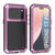 iPhone 17 Pro Metal Case, Heavy Duty Military Grade -Rüstungsabdeckung [Schocksicher] Ganzkörper hart [Pink]