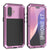 iPhone 17 Metallhülle, Heavy Duty Military Grade -Rüstungsabdeckung [Schocksicher] Ganzkörper hart [Pink]