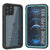 iPhone 14 Pro Max Waterproof Case, Punkcase [Extreme Series] Armor Cover W/ Built In Screen Protector [Teal] (Color in image: Teal)