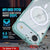 Punkcase iPhone 17 Air Magnetic Wireless Lading Case [Clearmag -Serie] [Teal]