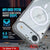 Punkcase iPhone 17 Air Magnetic Wireless Lading Case [Clearmag -Serie] [Silber]