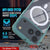 Punkcase iPhone 17 Pro Magnetic Wireless Lading Case [Clearmag -Serie] [Teal]