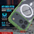 Punkcase iPhone 17 Pro Magnetic Wireless Lading Case [Clearmag -Serie] [Green]