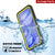 Google Pixel 9A Water of Case, PunkCase [Extreme Series] Panzerabdeckung mit integriertem Bildschirmschutz [Gelb]