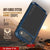 iPhone 17 Air Metal Case, Heavy Duty Military Grade -Rüstungsabdeckung [Stoßdämpfer] Ganzkörper hart [blau]