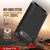 iPhone 17 Air Metal Case, Heavy Duty Military Grade -Rüstungsabdeckung [Stoßdämpfer] Ganzkörper hart [Schwarz]