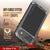iPhone 17 Air Metal Case, Heavy Duty Military Grade -Rüstungsabdeckung [Stoßdämpfer] Ganzkörper hart [Silber]