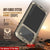 iPhone 17 Pro Max Metal Case, Heavy Duty Military Grade -Rüstungsabdeckung [Stoßdämpfer] Ganzkörper hart [Gold]