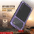 iPhone 17 Pro Max Metal Case, Heavy Duty Military Grade -Rüstungsabdeckung [Stoßdämpfer] Ganzkörper hart [lila]