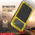 iPhone 17 Pro Max Metal Case, Heavy Duty Military Grade -Rüstungsabdeckung [Stoßdämpfer] Ganzkörper hart [Gelb]