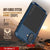 iPhone 17 Metallhülle, Heavy Duty Military Grade Rüstungsabdeckung [Schocksicher] Ganzkörper hart [blau]