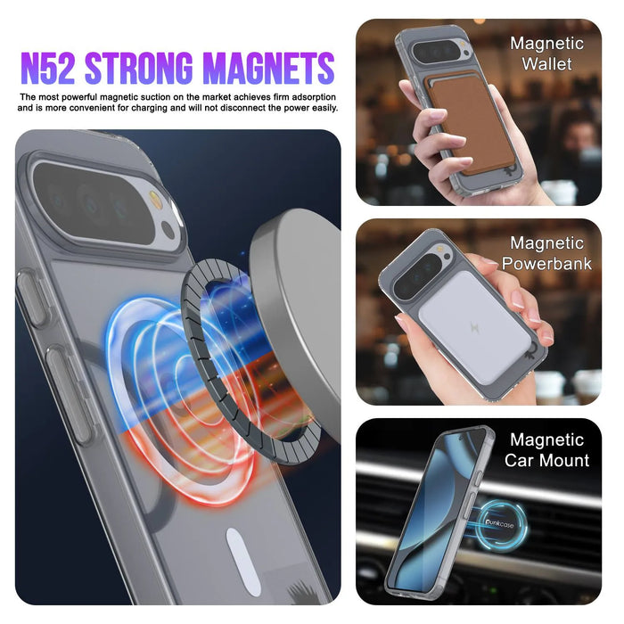 Pixel 10 Pro Magnetic Wireless Lading Case [Clearmag -Serie]