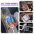 Punkcase iPhone 17 Pro Max Magnetic Wireless Lading Case [Clearmag -Serie] [Gold]