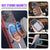 Punkcase iPhone 17 Pro Max Magnetic Wireless Lading Case [Clearmag -Serie] [Red]