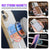 Punkcase iPhone 17 Magnetic Wireless Lading Case [Clearmag -Serie] [Gold]