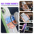 Punkcase iPhone 17 Magnetic Wireless Lading Case [Clearmag -Serie] [Green]