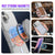 Punkcase iPhone 17 Magnetic Wireless Lading Case [Clearmag -Serie] [Clear]
