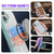 Punkcase iPhone 17 Magnetic Wireless Lading Case [Clearmag -Serie] [Teal]