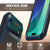 iPhone 17 Air Metal Case, Heavy Duty Military Grade -Rüstungsabdeckung [Stoßdämpfer] Ganzkörper hart [blau]