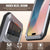 iPhone 17 Pro Max Metal Case, Heavy Duty Military Grade -Rüstungsabdeckung [Stoßdämpfer] Ganzkörper hart [Weiß]