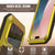 iPhone 17 Pro Max Metal Case, Heavy Duty Military Grade -Rüstungsabdeckung [Stoßdämpfer] Ganzkörper hart [Gelb]