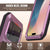 iPhone 17 Pro Max Metal Case, Heavy Duty Military Grade -Rüstungsabdeckung [Stoßdämpfer] Ganzkörper hart [Pink]