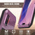 iPhone 17 Metallhülle, Heavy Duty Military Grade -Rüstungsabdeckung [Schocksicher] Ganzkörper hart [Pink]