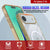 Punkcase iPhone 17 Air Magnetic Wireless Lading Case [Clearmag -Serie] [Gold]