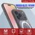 Punkcase iPhone 17 Pro Max Magnetic Wireless Lading Case [Clearmag -Serie] [Silber]