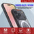 Punkcase iPhone 17 Pro Max Magnetic Wireless Lading Case [Clearmag -Serie] [Black]