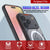 Punkcase iPhone 17 Pro Magnetic Wireless Lading Case [Clearmag -Serie] [Black]