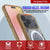 Punkcase iPhone 17 Pro Magnetic Wireless Lading Case [Clearmag -Serie] [Gold]