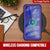 Google Pixel 9A Water of Case, PunkCase [Extreme Series] Panzerabdeckung mit integriertem Bildschirmschutz [lila]