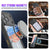 iPhone 17 Pro Max Water of Water of Case, PunkCase [Extreme Mag -Serie] Panzerabdeckung mit integriertem Bildschirmschutz [Schwarz]